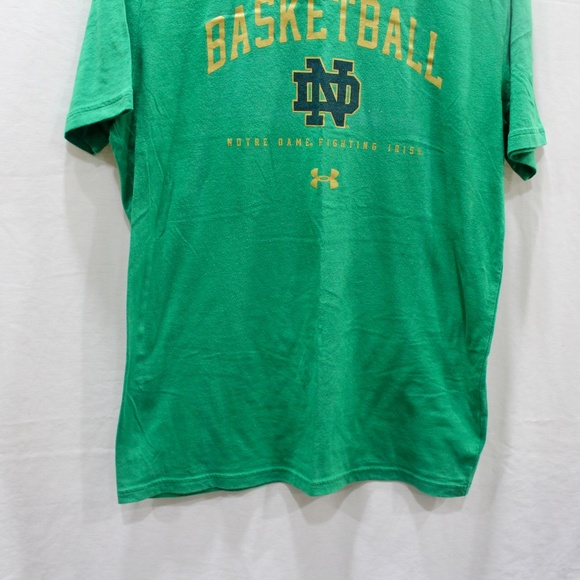Notre Dame Basketball T-shirt - Green / Medium - Picture 5 of 6